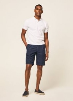  Pantaloncini da spiaggia Hackett Relaxed Fit da uomo Italia blu navy