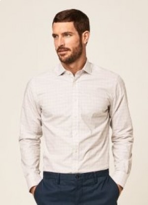  Pánské košile Hackett Check Cotton Poplin