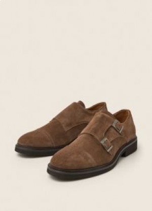  Hackett Suede Double Monk Heren Casual Schoenen
