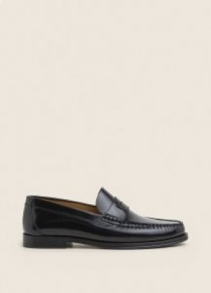 Formele schoenen Hackett Leather Smith Loafers Heren Zwart