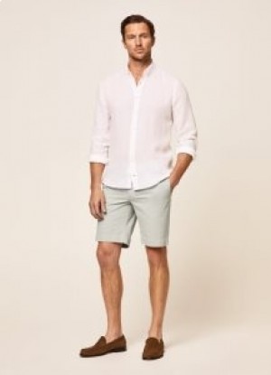  Hackett Slim Fit Miesten Suomi Shortsit Vihreät