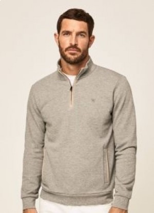  Hackett Cotton Puserot Miesten Vaaleanharmaa