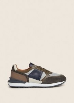  Hackett Combined Sneakers Erkek Khaki Yeşil
