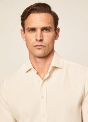  Hackett Kent Collar Corduroy bomull herreskjorter