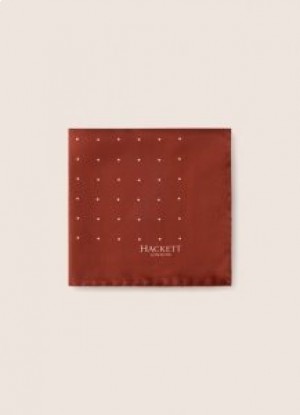 Hackett Silk Handkerchief Men's Ties Red White