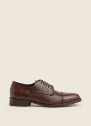 Formal shoes Hackett Leather Blucher Men Brown