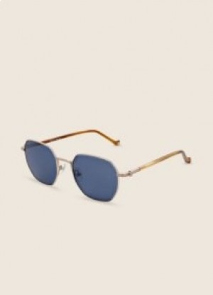 Hackett Hexagon Men's Sunglasses Gold