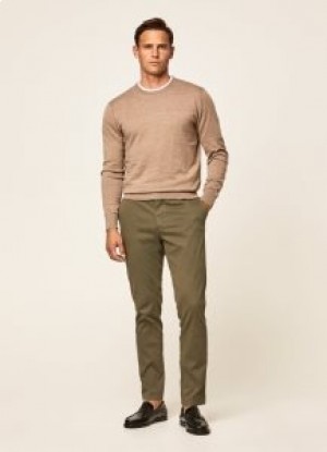 Hackett Textured Slim Fit Men's Trousers