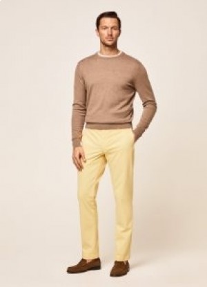  Hackett Core Kensington Slim Fit Herrebukser Gul