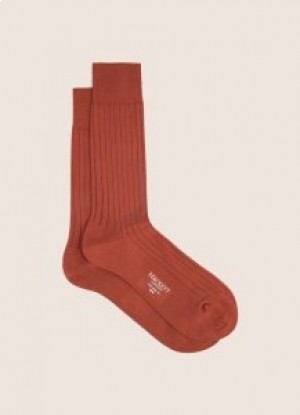  Hackett gerippte Baumwollsocken für Herren