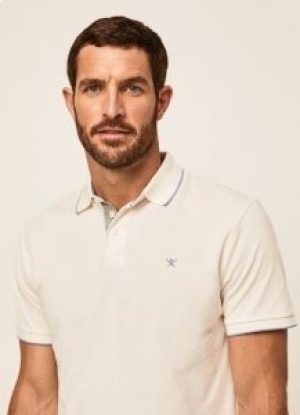  Polo de manga corta de corte clásico para hombre de Hackett
