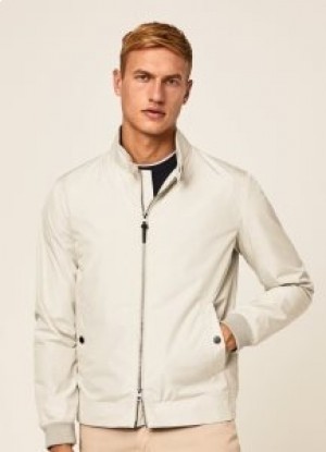  Chaquetas Hackett Harrington para hombre gris claro